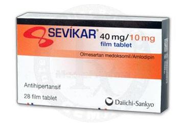 SEVİKAR 40 MG/10 MG FİLM KAPLI TABLET, 28 ADET