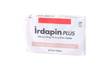 İRDAPİN PLUS 150/10/12,5 MG FİLM TABLET, 28 ADET