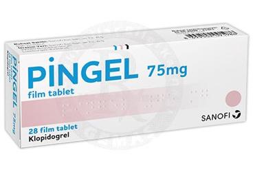 PINGEL 75 MG FILM TABLET, 28 ADET