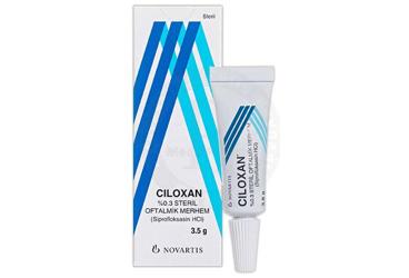 CİLOXAN % 0,3 STERİL GÖZ MERHEMİ, 3.5 G