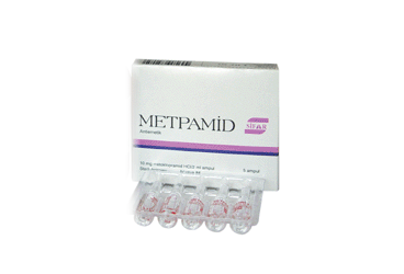 METPAMID 10 MG AMPUL, 5 ADET
