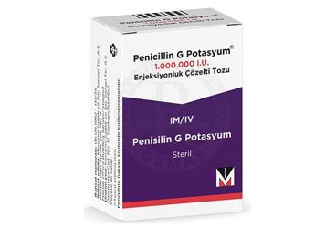 PENICILLINE G POTASYUM 1.000.000 IU ENJEKSİYONLUK ÇÖZELTİ TOZU, 1 ADET