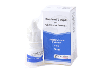 ONADRON SİMPLE % 0,1 GÖZ-KULAK DAMLASI, ÇÖZELTİ (5 ML)
