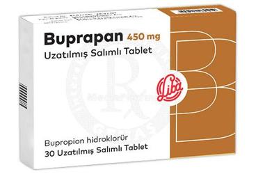 BUPRAPAN 450 MG UZATILMIŞ SALIMLI TABLET, 30 TABLET