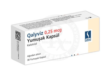 QALYVİZ 0.25 MCG YUMUŞAK KAPSÜL, 30 ADET