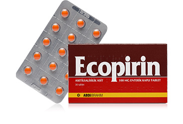 ECOPIRIN 100 MG ENTERİK KAPLI TABLET, 30 ADET