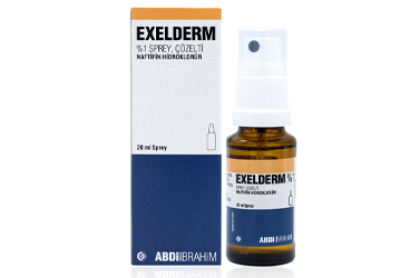 EXELDERM %1 SPREY, ÇÖZELTİ, 20 ML