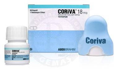 CORİVA 18 MCG İNHALASYON TOZU, SERT KAPSÜL, 30 KAPSÜL
