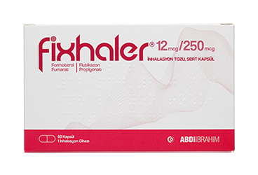 FİXHALER 12 MCG/250 MCG İNHALASYON TOZU, SERT KAPSÜL, 60 KAPSÜL