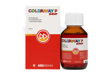 COLDAWAY PLUS 100 MG + 15 MG + 1 MG/5 ML ŞURUP, 100 ML