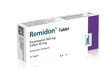 REMİDON 500 MG/65 MG TABLET, 20 ADET