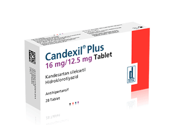 CANDEXIL PLUS 16 MG/12.5 MG TABLET, 28 ADET