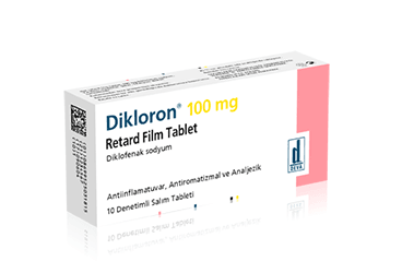 DİKLORON RETARD 100 MG FİLM KAPLI TABLET (10 ADET)