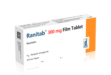 RANITAB 300 MG FİLM KAPLI TABLET, 30 TABLET