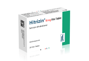HİTRİZİN 10 MG FİLM KAPLI TABLET, 20 ADET