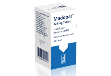 MADOPAR 125 MG TABLET, 30 ADET