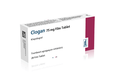 CLOGAN 75 MG FILM KAPLI TABLET, 28 ADET
