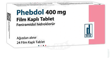 PHEBDOL 400 MG FİLM KAPLI TABLET, 24 ADET
