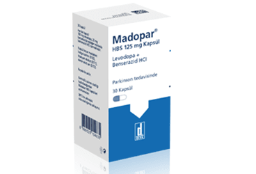 MADOPAR HBS 100 MG + 25 MG KAPSÜL, 30 ADET