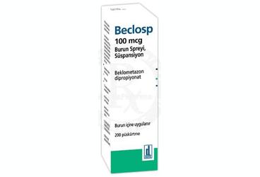 BECLOSP 100 MCG BURUN SPREYİ, SÜSPANSİYON, 200 DOZ