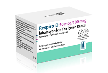 RESPİRO-D 50 MCG/100MCG İNHALASYON İÇİN TOZ İÇEREN KAPSÜL, 60 KAPSÜL