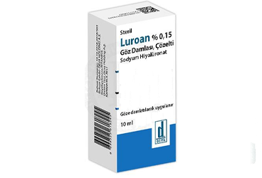 LUROAN % 0.15 GÖZ DAMLASI, ÇÖZELTİ,10 ML