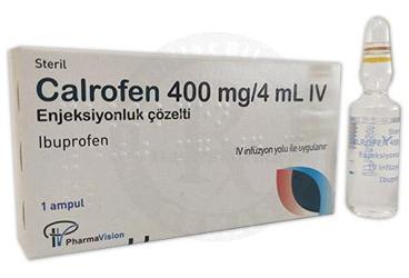 CALROFEN 400 MG/4 ML ENJEKSIYONLUK ÇÖZELTI IÇEREN AMPÜL, 1 ADET