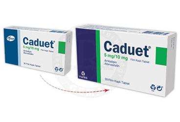CADUET 5MG/10MG FILM KAPLI TABLET, 30 ADET