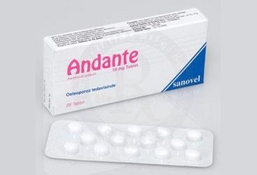 ANDANTE 10 MG TABLET, 28 TABLET