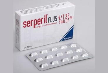 SERPERIL PLUS 4/1.25 MG TABLET, 30 TABLET