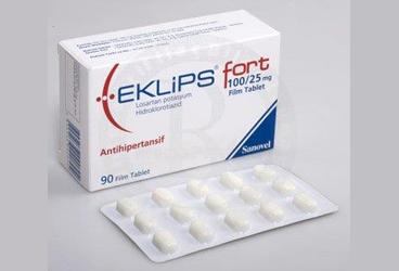 EKLIPS FORT 100/25 MG FILM TABLET, TABLET, 90 ADET
