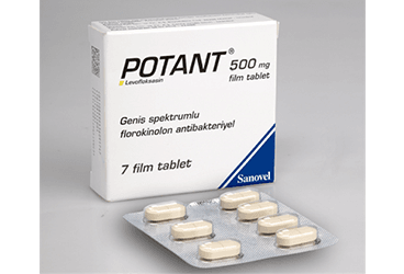 POTANT 500 MG FILM KAPLI TABLET, 7 TABLET