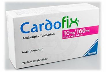CARDOFIX 10 MG/160 MG FILM KAPLI TABLET,FILM KAPLI TABLET, 28 ADET
