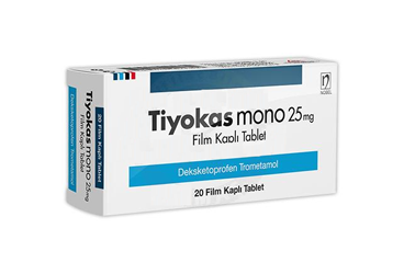 TİYOKAS MONO 25 MG FİLM KAPLI TABLET, 20 ADET