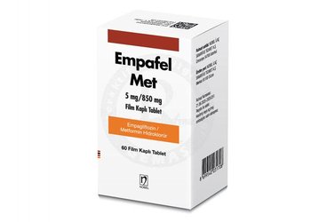 Empafel Met 5 mg/850 mg Film Kaplı Tablet (60 adet)