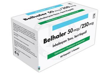 BELHALER 50 MCG/250 MCG İNHALASYON TOZU, SERT KAPSÜL