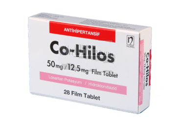 CO-HILOS 50 MG/12.5 MG FILM TABLET, 28 ADET