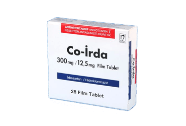 CO-IRDA 300 MG /12.5 MG FILM TABLET, 28 ADET