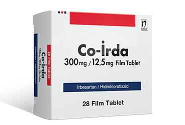 CO-IRDA 300 MG /12.5 MG FILM TABLET, 90 ADET