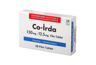 CO-IRDA 150 MG /12.5 MG FILM TABLET, 28 ADET