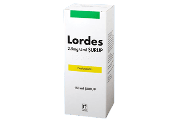 LORDES 2.5 MG/5 ML SURUP 150 ML