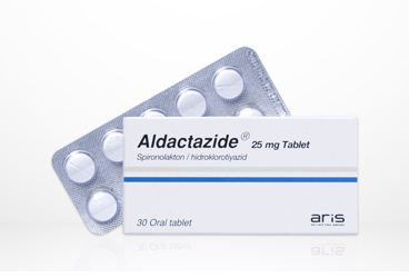 ALDACTAZİDE 25 MG/25 MG TABLET, 30 ADET