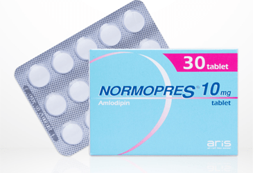 NORMOPRES 10 MG TABLET, 30 ADET