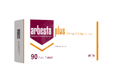 ARBESTA PLUS 150 MG/12,5 MG FILM KAPLI TABLET, 90 ADET