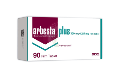 ARBESTA PLUS 300 MG/12,5 MG FILM KAPLI TABLET, 90 ADET