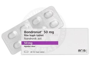 BONDRONAT 50 MG FİLM KAPLI TABLET, 28 ADET