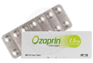 Ozaprin 2,5 mg Film Kaplı Tablet, 28 ADET