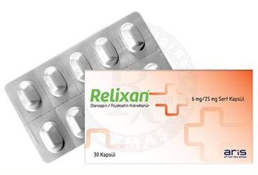 RELİXAN 6 MG/ 25 MG SERT KAPSÜL , 30 ADET