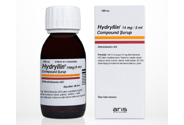 HYDRYLLIN 14 MG/5 ML COMPOUND SURUP, 100 ML