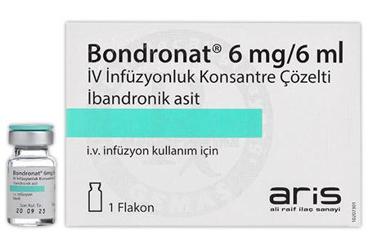 BONDRONAT 6 MG/6 ML IV İNFÜZYONLUK KONSANTRE ÇÖZELTİ, 1 ADET